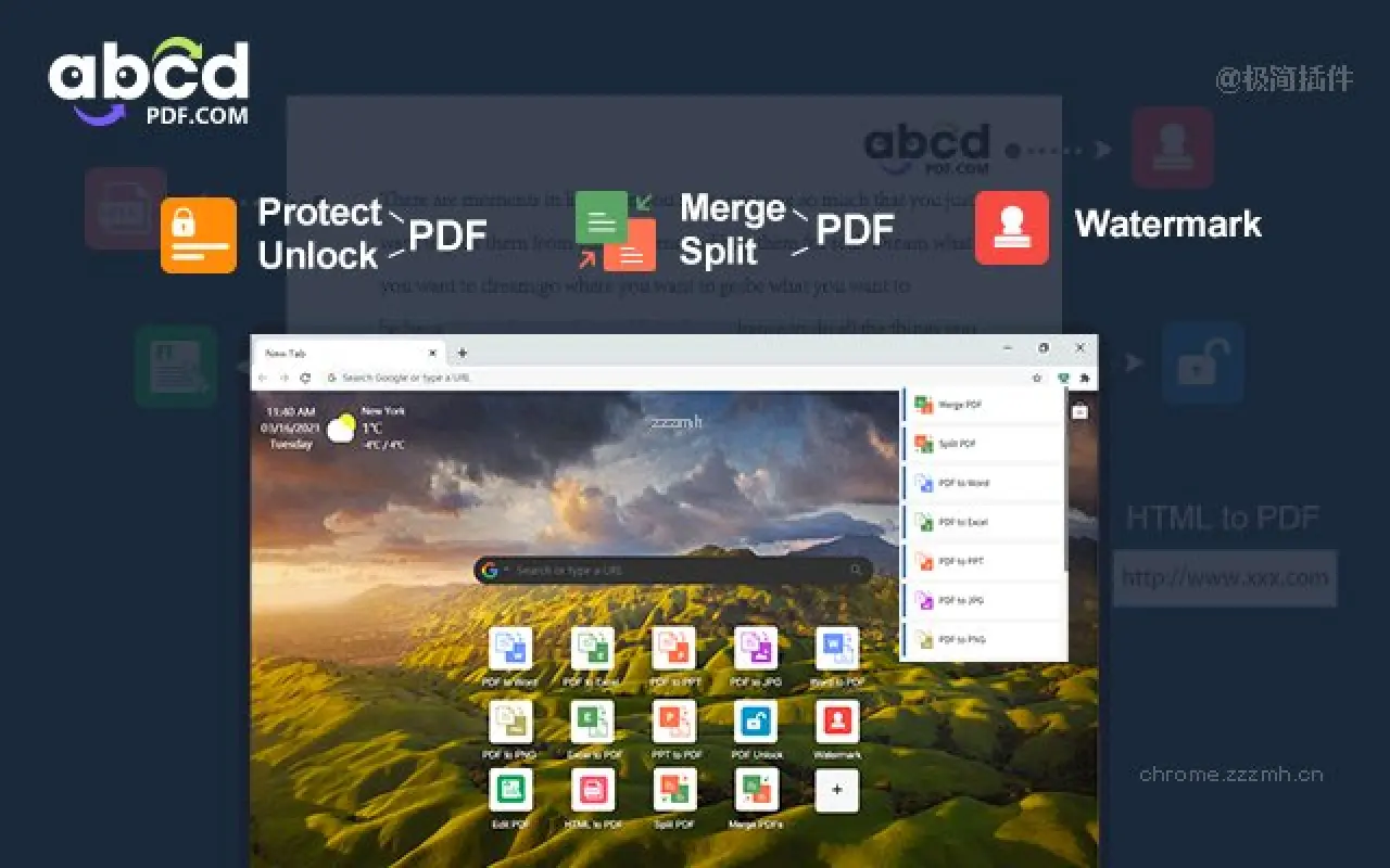Abcd PDF Chrome新标签页_1.5.27.6