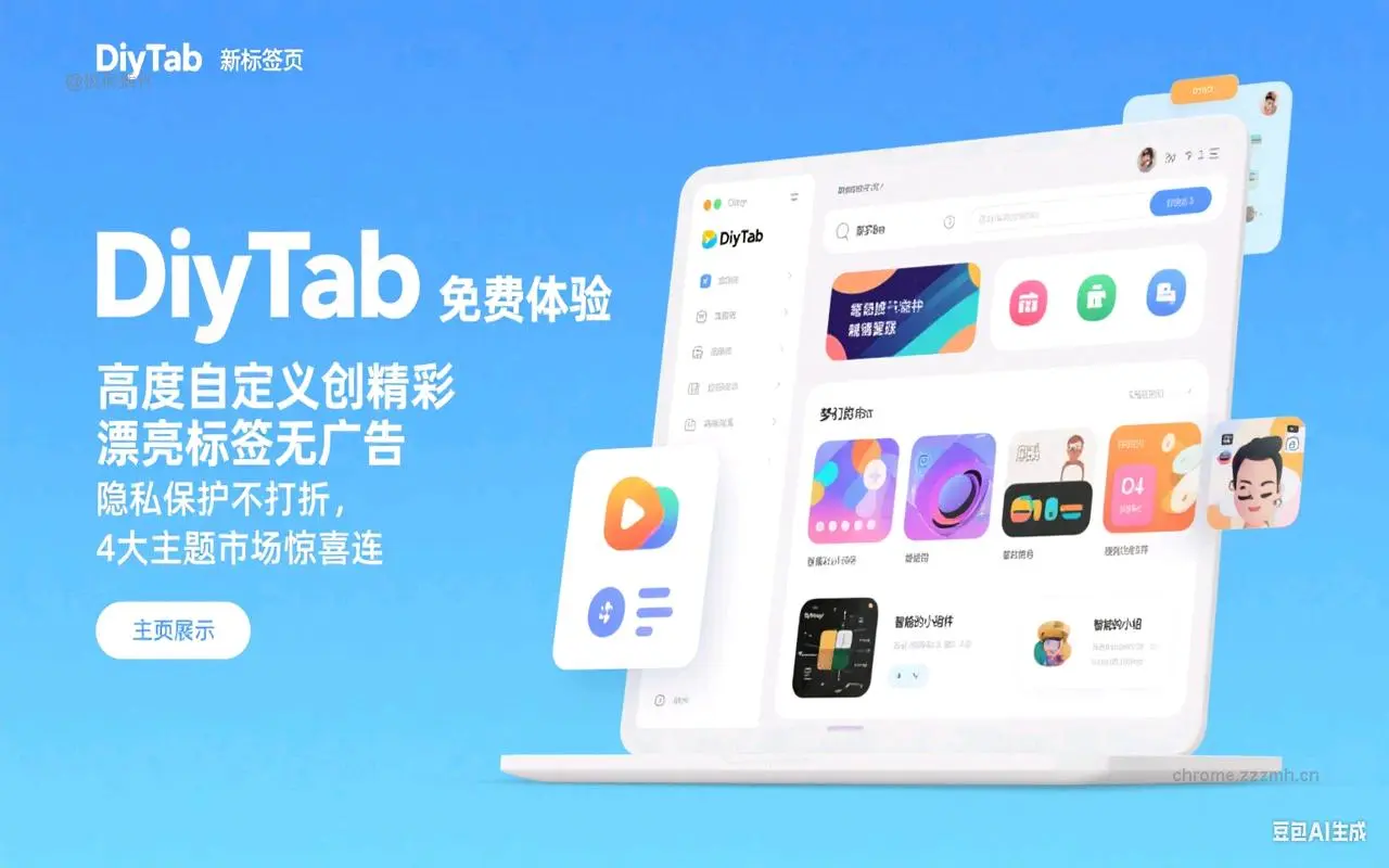 DiyTab新标签页_2.0.9_image_0