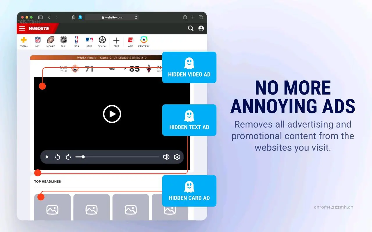 Ghostery 隐私广告拦截工具