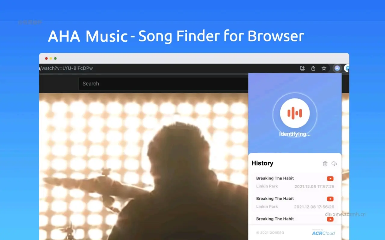 AHAMusic 浏览器中的音乐雷达