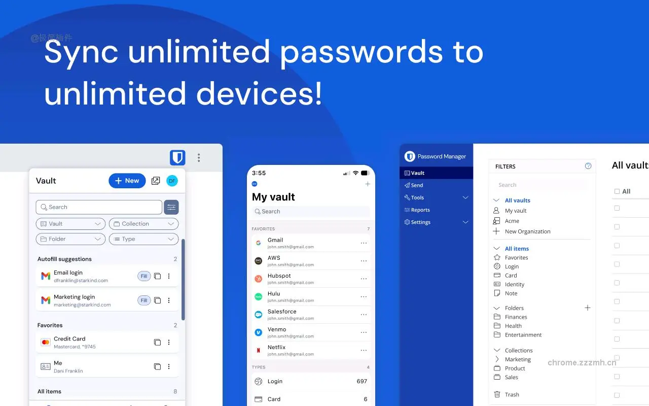 Bitwarden 免费密码管理器_2025.3.2_image_1