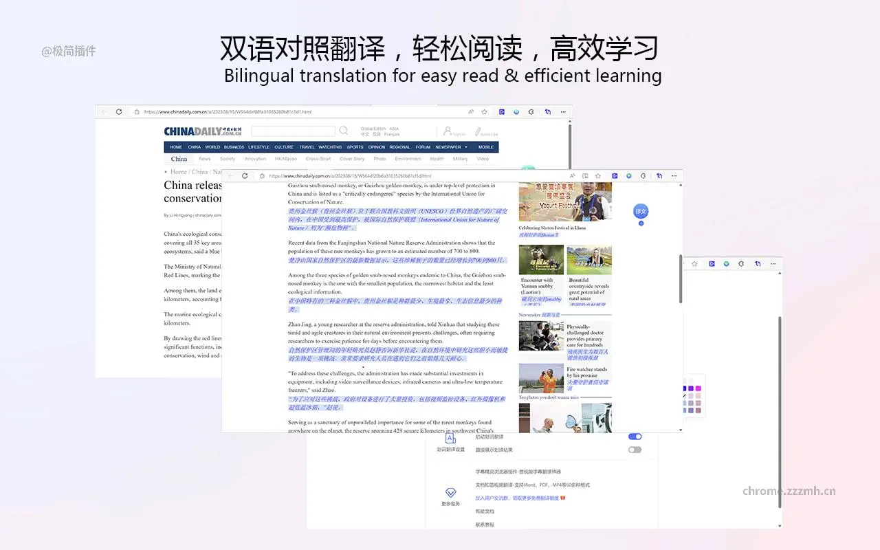 智译网页翻译 自动翻译 双语对照 AI对话_2.3.0.0_image_3