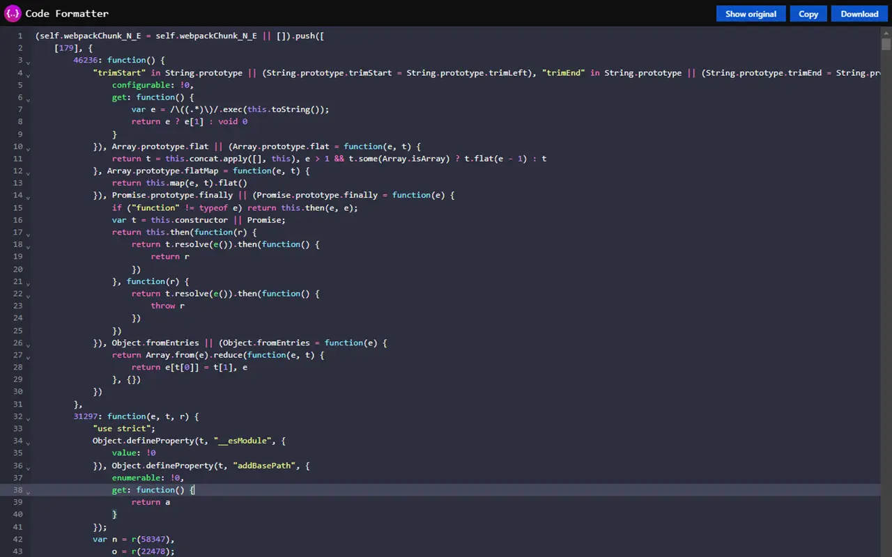 代码格式化器 JSON CSS JavaScript_1.3.0_image_2