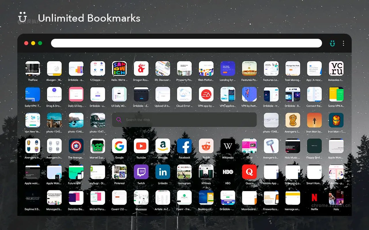 uTab 自定义新标签页_3.6_image_0