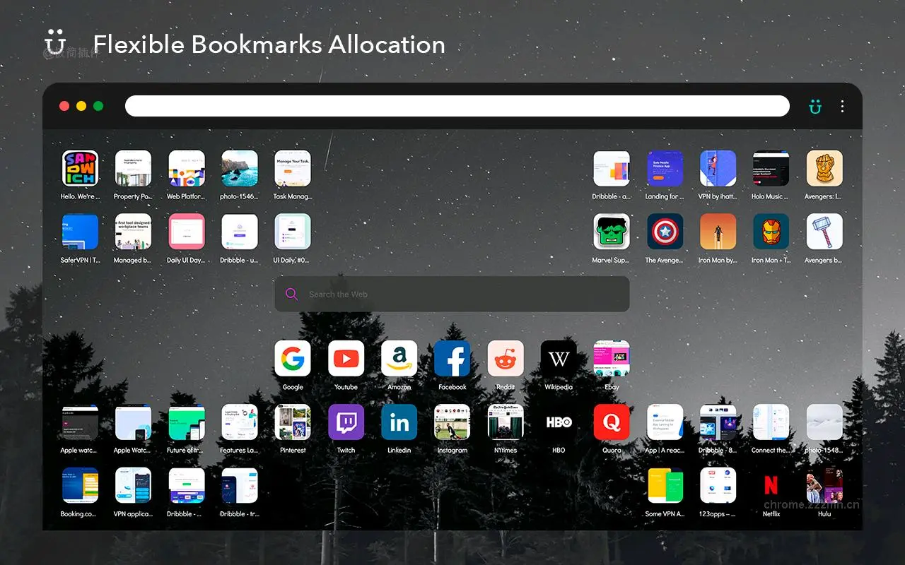 uTab 自定义新标签页_3.6_image_1