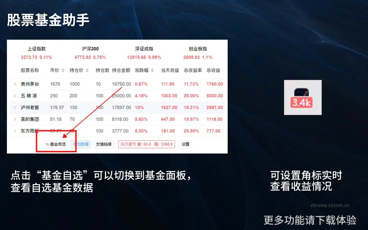 股票基金助手 盯盘助手_3.3.0_image_4