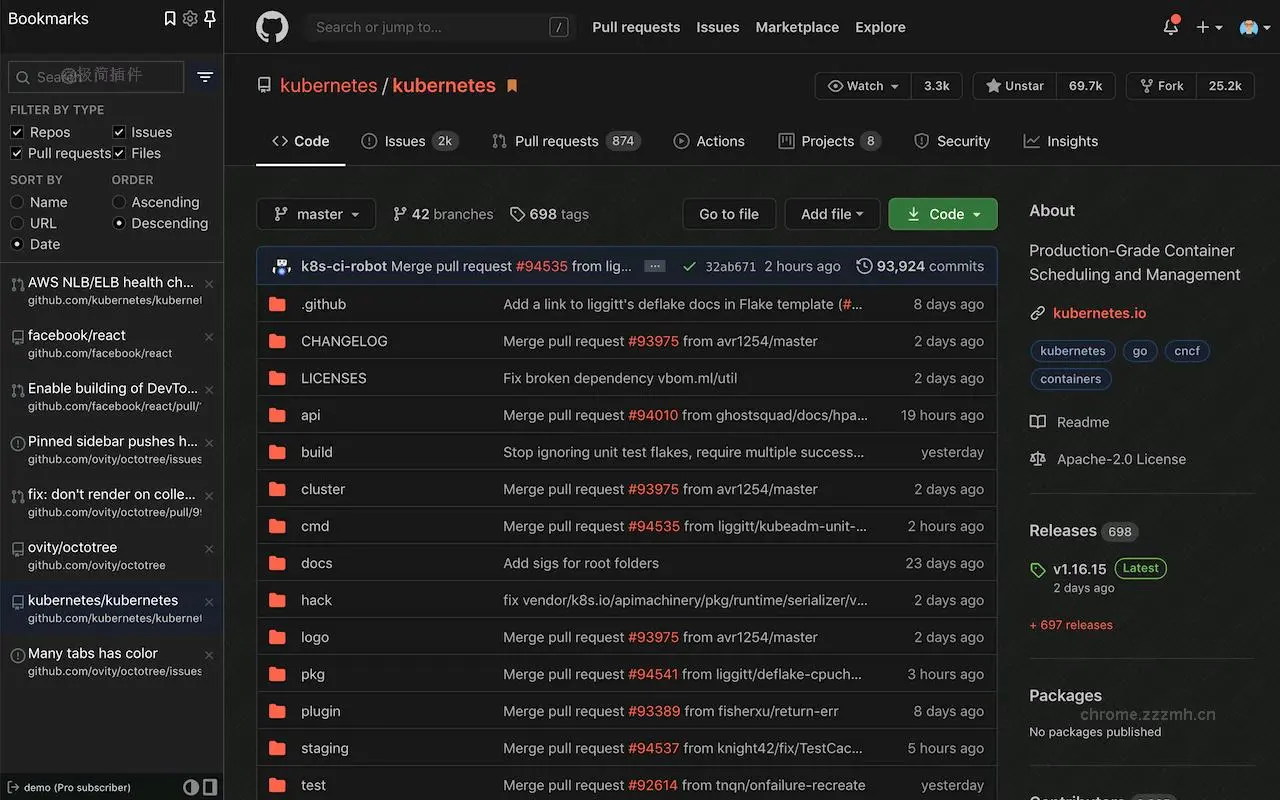 Octotree GitHub code tree_8.0.1_image_0