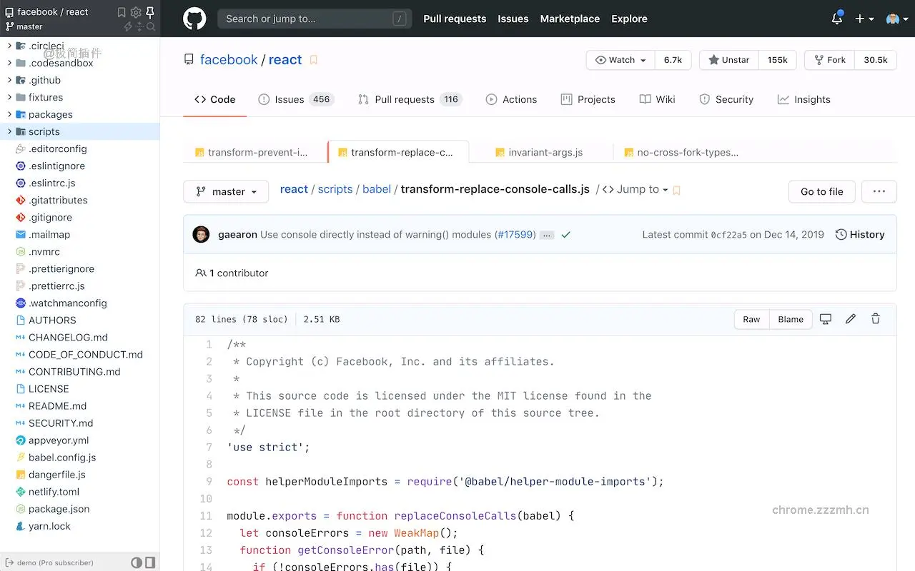 Octotree GitHub code tree_8.2.4_image_0