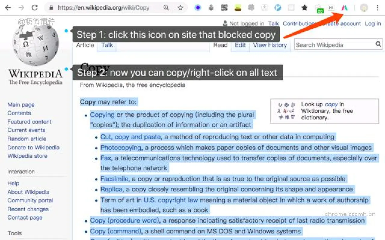 Simple Allow Copy_0.8.8_image_0
